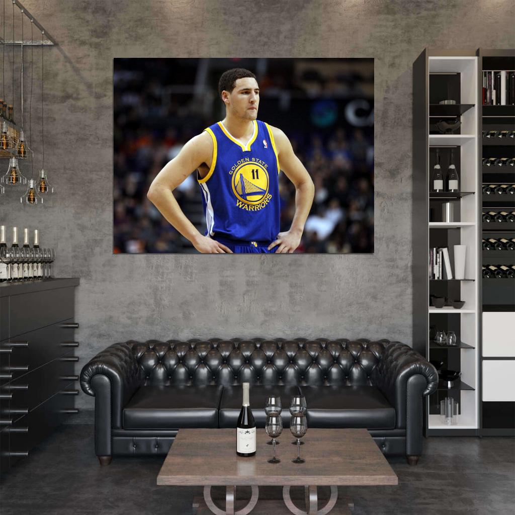 Klay Thompson Basketball Sport Wall Art Print Poster