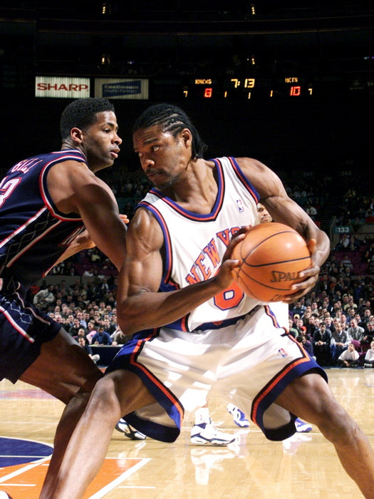 Latrell Sprewell New York Retro Basketball Sport Wall Art Print Poster