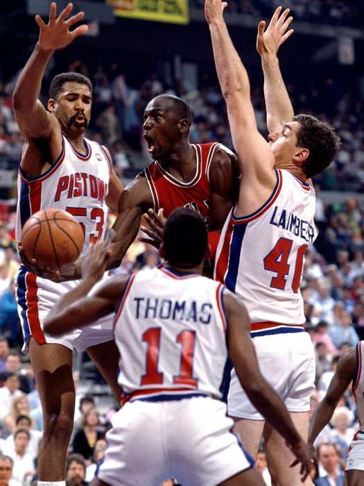 Michael Jordan vs Retro Basketball Sport Wall Art Print Poster