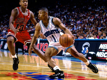 Muggsy Bogues Tyrone Retro Basketball Sport Wall Art Print Poster