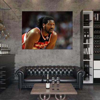 Nene Hilario Washington Wizards Basketball Sport Wall Art Print Poster