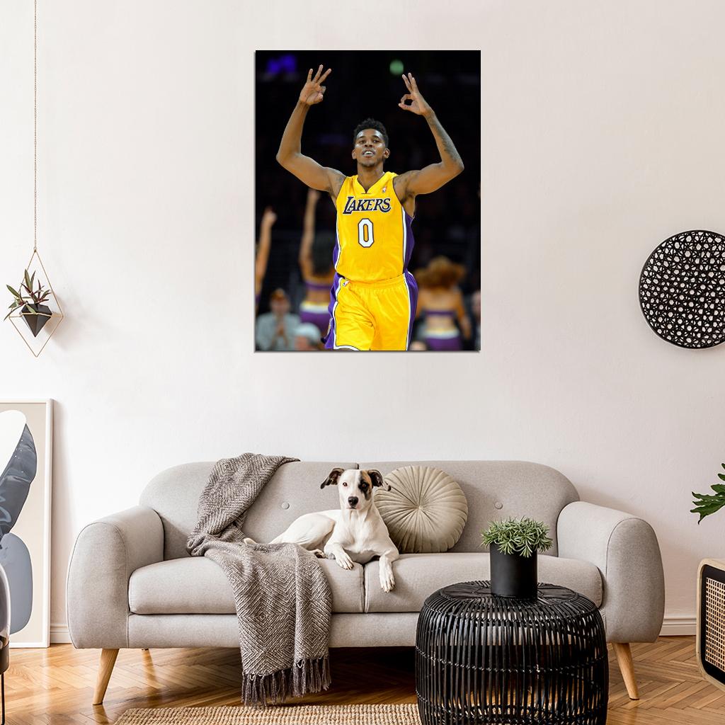 Nick Young Los Angeles Basketball Sport Wall Art Print Poster