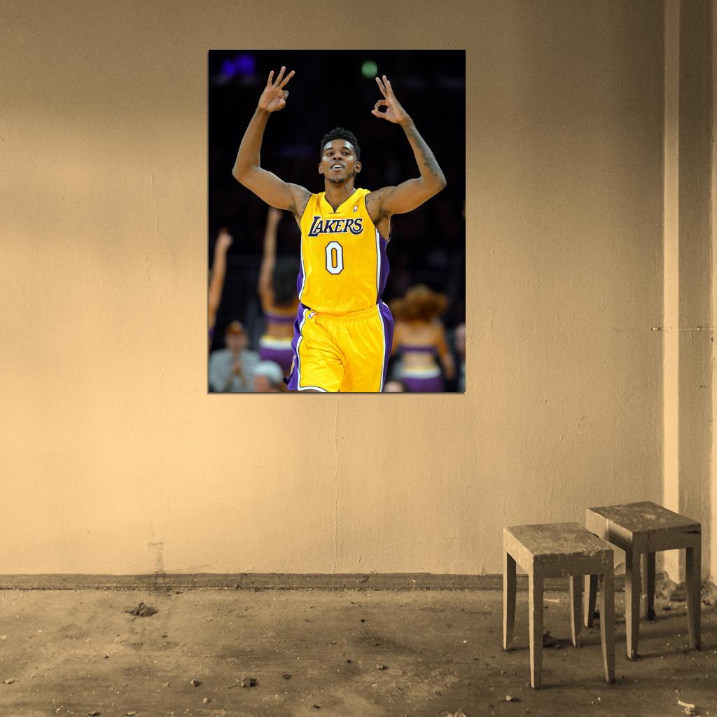 Nick Young Los Angeles Basketball Sport Wall Art Print Poster