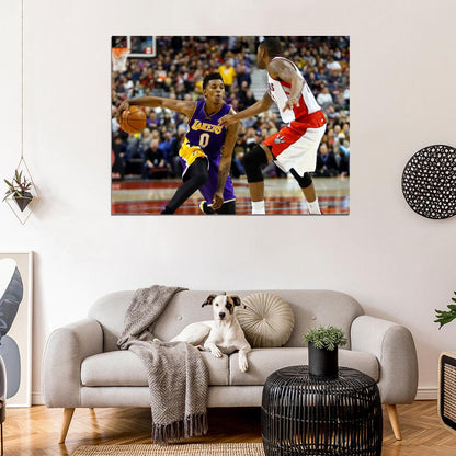 Nick Young Crossover Los Angeles Basketball Sport Wall Art Print Poster