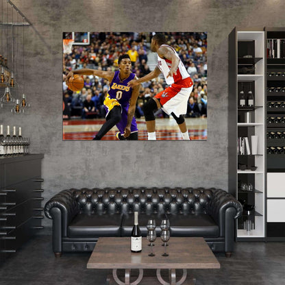 Nick Young Crossover Los Angeles Basketball Sport Wall Art Print Poster
