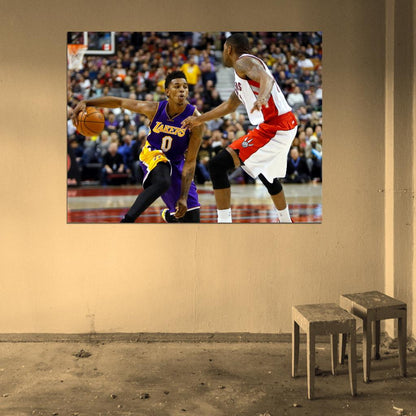 Nick Young Crossover Los Angeles Basketball Sport Wall Art Print Poster