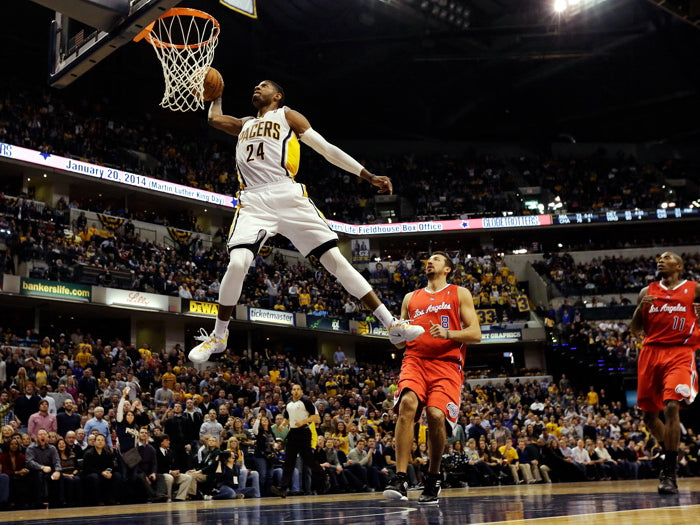 Paul George Dunk Basketball Sport Wall Art Print Poster