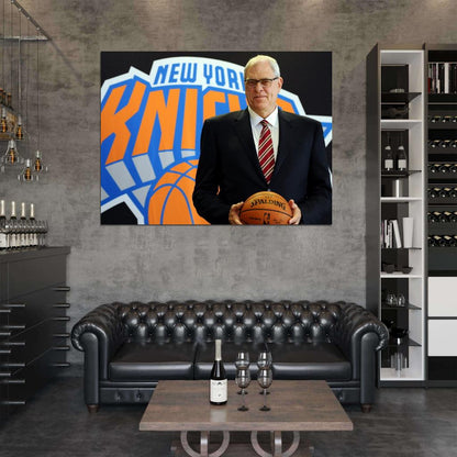 Phil Jackson New York Basketball Sport Wall Art Print Poster