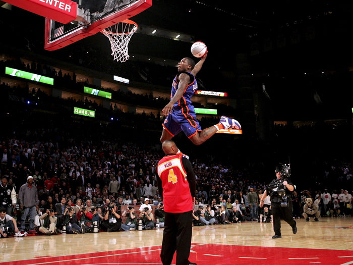 Nate Robinson Slam Dunk Contest Spud Webb Basketball Sport Wall Art Print Poster