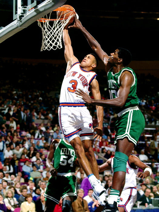 John Starks Dunk New York Basketball Sport Wall Art Print Poster