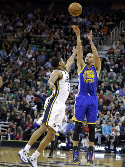 Stephen Curry Steph Jump Shot Basketball Sport Wall Art Print Poster