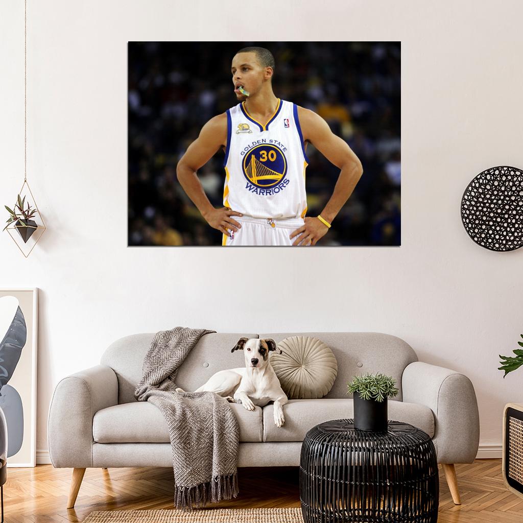 Stephen Steph Curry Basketball Sport Wall Art Print Poster
