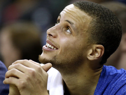 Stephen Curry Portrait Steph Smile Basketball Sport Wall Art Print Poster