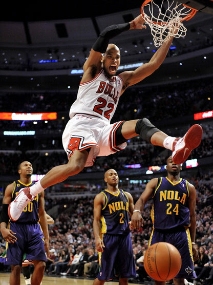 Taj Gibson Dunk Basketball Sport Wall Art Print Poster