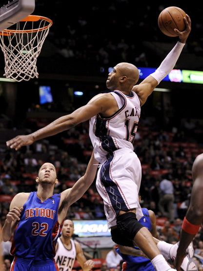 Vince Carter Dunk New Jersey Nets Basketball Sport Wall Art Print Poster