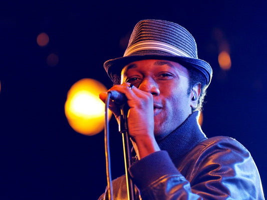 Aloe Blacc Live Concert Soul R&B Rap Hip-Hop Music Rapper Wall Art Print Poster