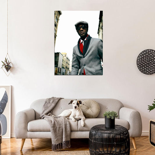 Aloe Blacc Soul R&B Rap Hip-Hop Music Rapper Wall Art Print Poster