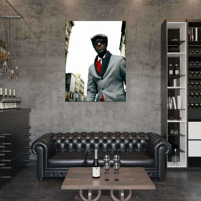 Aloe Blacc Soul R&B Rap Hip-Hop Music Rapper Wall Art Print Poster
