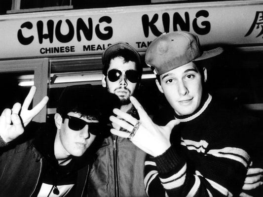 Beastie Boys Vintage Retro BW Rap Band Hip-Hop Music Wall Art Print Poster