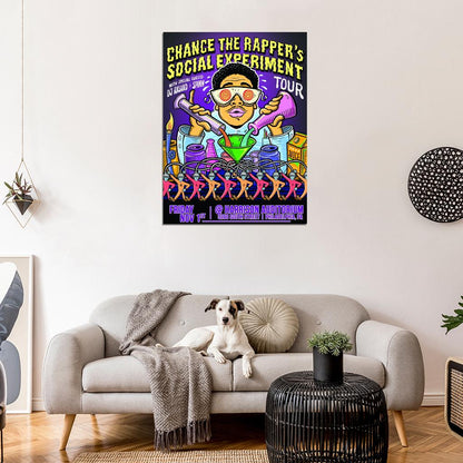 Chance The Rapper Art Rap Hip-Hop Music Wall Art Print Poster