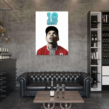 Chance The Rapper 10 Day Art Rap Hip-Hop Music Wall Art Print Poster