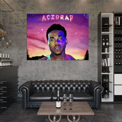 Chance The Rapper Acid Rap Art Rap Hip-Hop Music Wall Art Print Poster