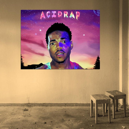Chance The Rapper Acid Rap Art Rap Hip-Hop Music Wall Art Print Poster