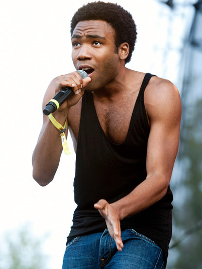 Childish Gambino Live Concert Rapper Rap Hip-Hop Music Wall Art Print Poster