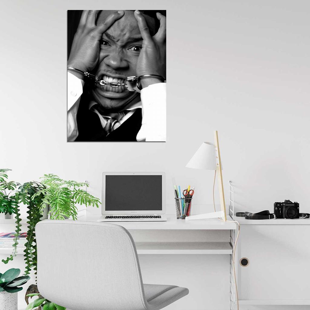 Chris Porter C-PO Rapper Rap Hip-Hop Music Wall Art Print Poster