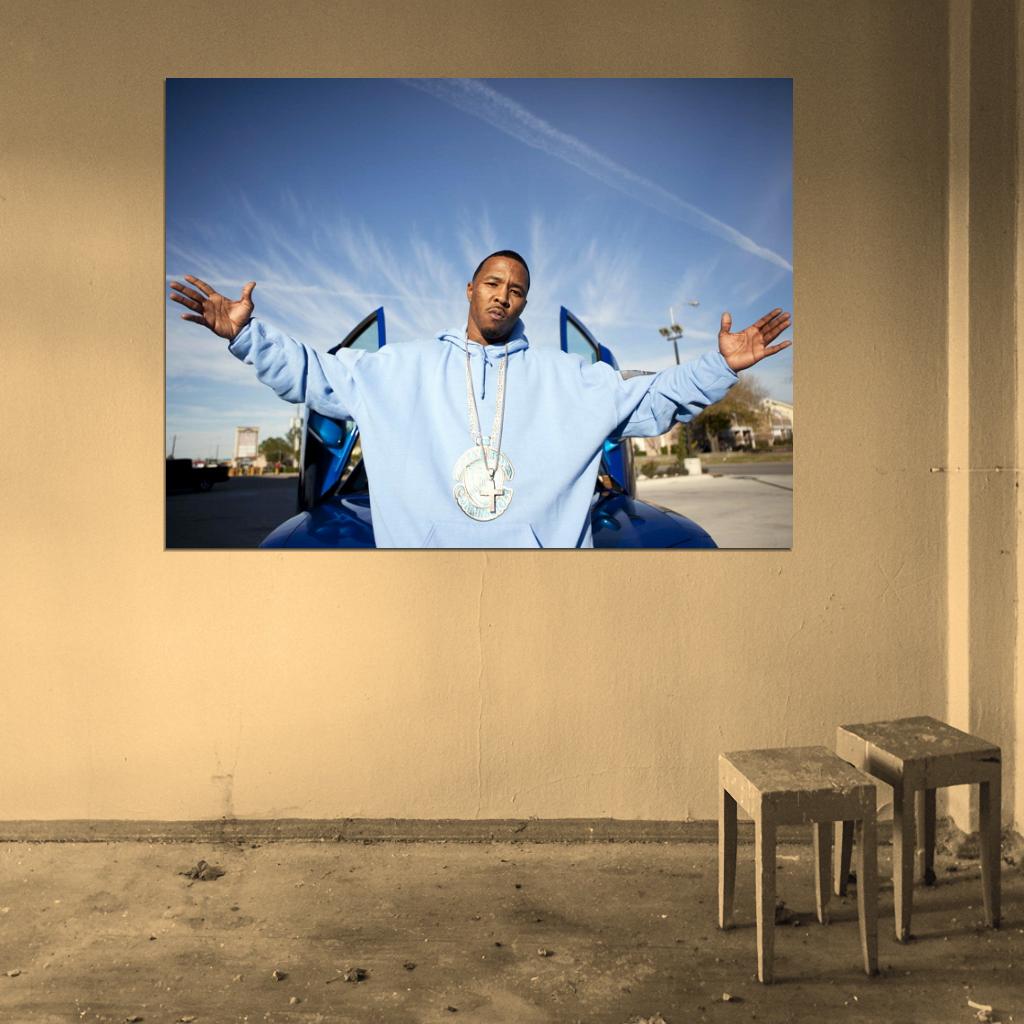 Dat Boy Macc Grace Screwed Up Click Rapper Rap Hip-Hop Music Wall Art Print Poster