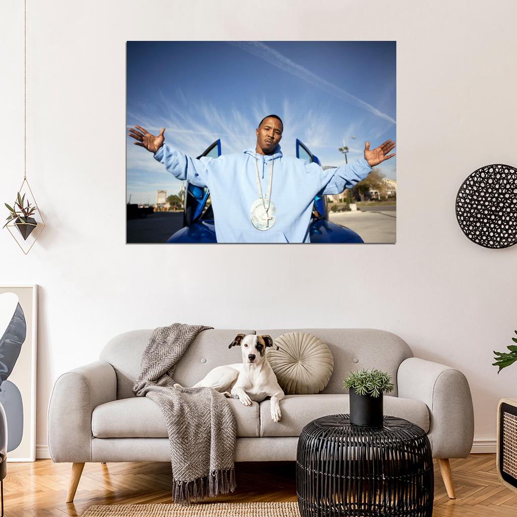 Dat Boy Macc Grace Screwed Up Click Rapper Rap Hip-Hop Music Wall Art Print Poster