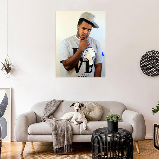DJ Spinatik Rap Hip-Hop Music Wall Art Print Poster