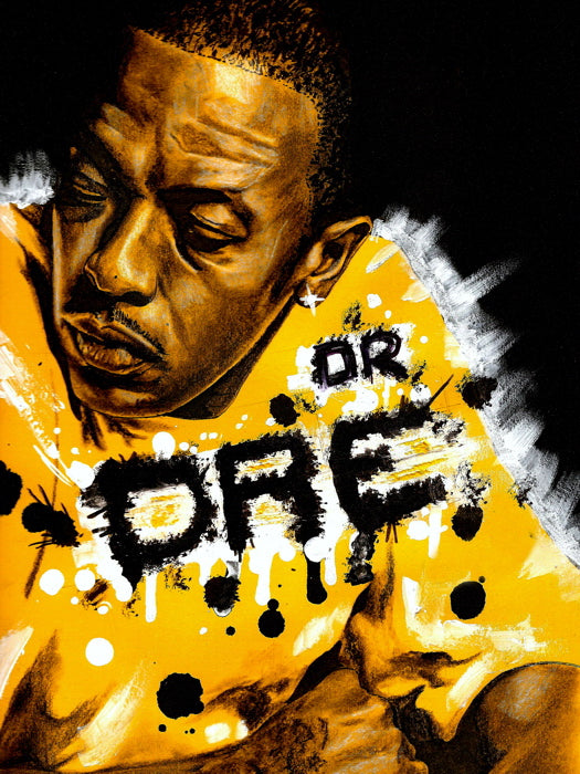 Dr. Dre Art Andre Young Rapper Gangsta Rap Hip-Hop Music Wall Art Print Poster
