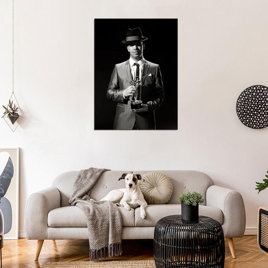 Drake VMA BW Artist Singer Rapper Hip-Hop Rap Music Wall Art Print Poster