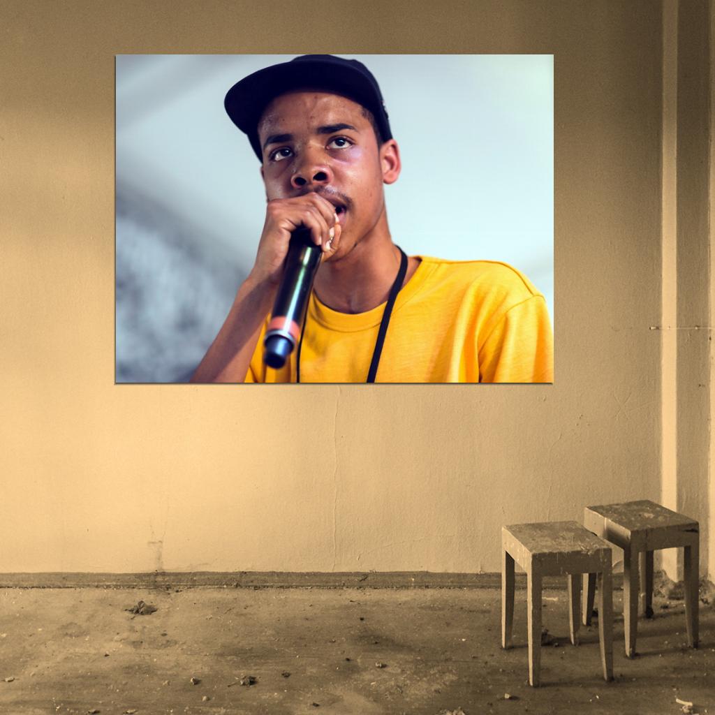 Earl Sweatshirt Microphone Rapper Hip-Hop Rap Music Wall Art Print Poster