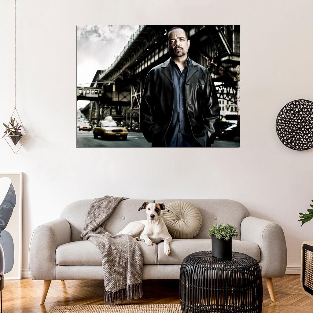 Ice-T Rapper Hip-Hop Music Gangsta Rap Wall Art Print Poster