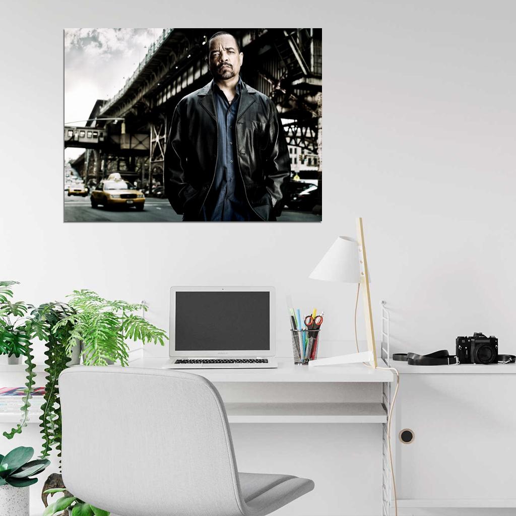 Ice-T Rapper Hip-Hop Music Gangsta Rap Wall Art Print Poster