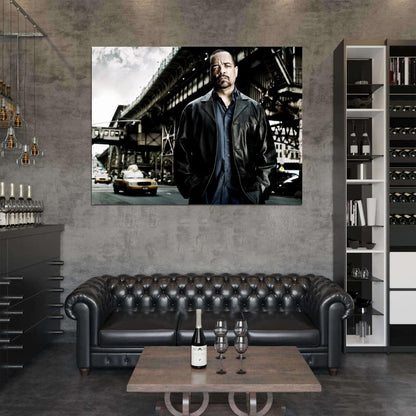 Ice-T Rapper Hip-Hop Music Gangsta Rap Wall Art Print Poster