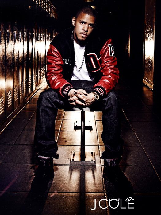 J. Cole Rapper Hip-Hop Music Rap Wall Art Print Poster