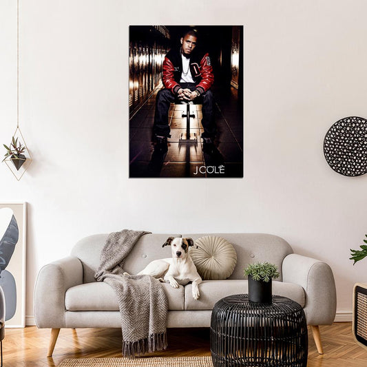 J. Cole Rapper Hip-Hop Music Rap Wall Art Print Poster
