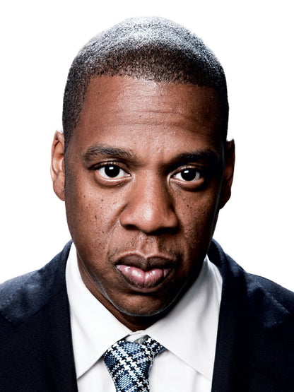 Jay-Z Portrait Rapper Hip-Hop Music Rap Wall Art Print Poster