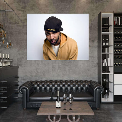 Joe Budden Rapper Hip-Hop Music Rap Wall Art Print Poster
