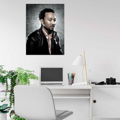John Legend R&B Soul Singer Hip-Hop Music Wall Art Print Poster