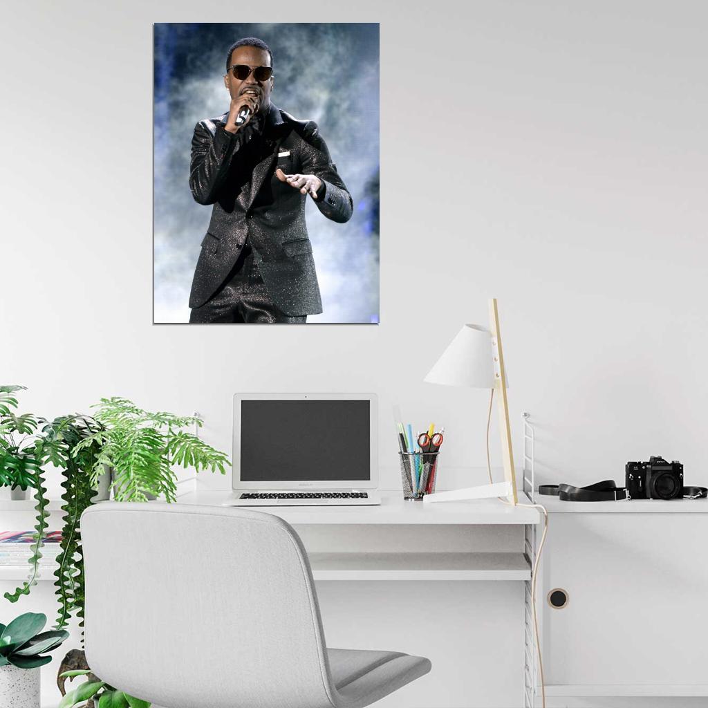Juicy J Live Concert Rapper Hip-Hop Music Rap Wall Art Print Poster