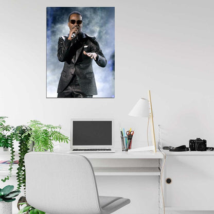 Juicy J Live Concert Rapper Hip-Hop Music Rap Wall Art Print Poster