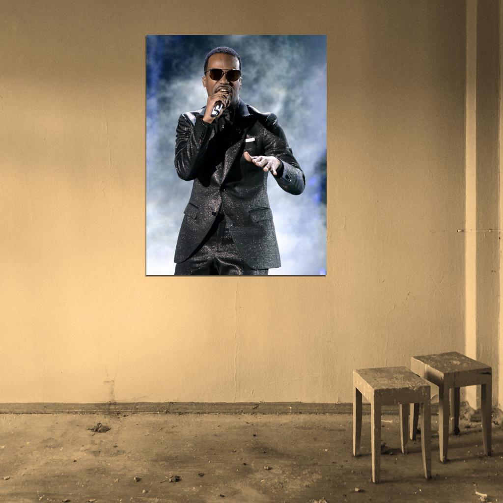 Juicy J Live Concert Rapper Hip-Hop Music Rap Wall Art Print Poster
