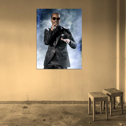 Juicy J Live Concert Rapper Hip-Hop Music Rap Wall Art Print Poster