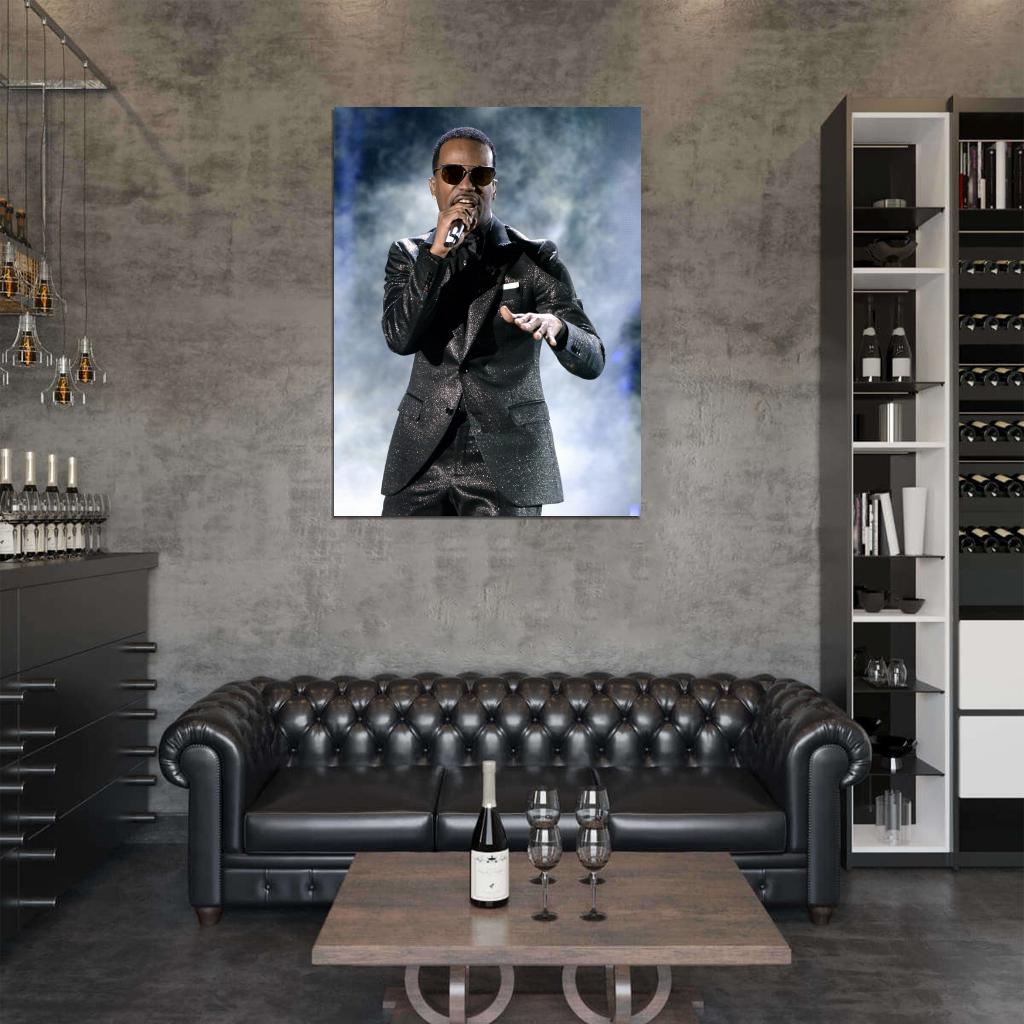 Juicy J Live Concert Rapper Hip-Hop Music Rap Wall Art Print Poster