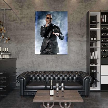 Juicy J Live Concert Rapper Hip-Hop Music Rap Wall Art Print Poster