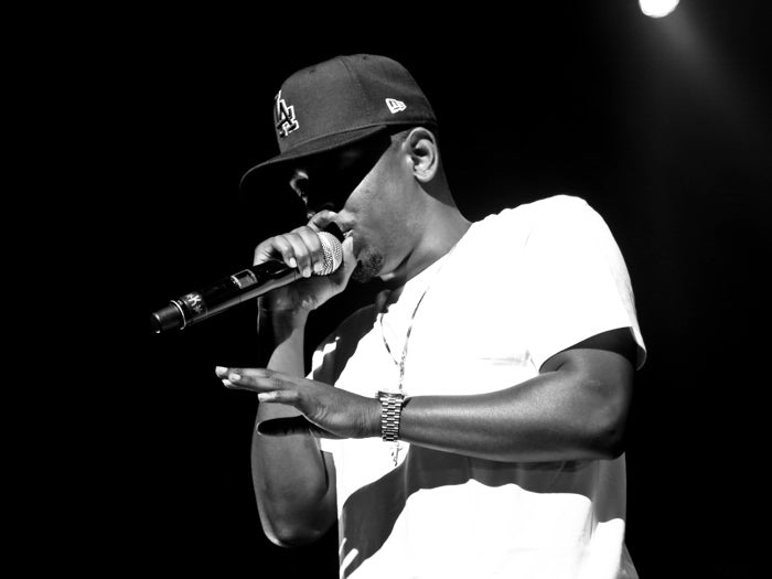 Kendrick Lamar Live Concert Microphone BW Rapper Hip-Hop Music Rap Wall Art Print Poster